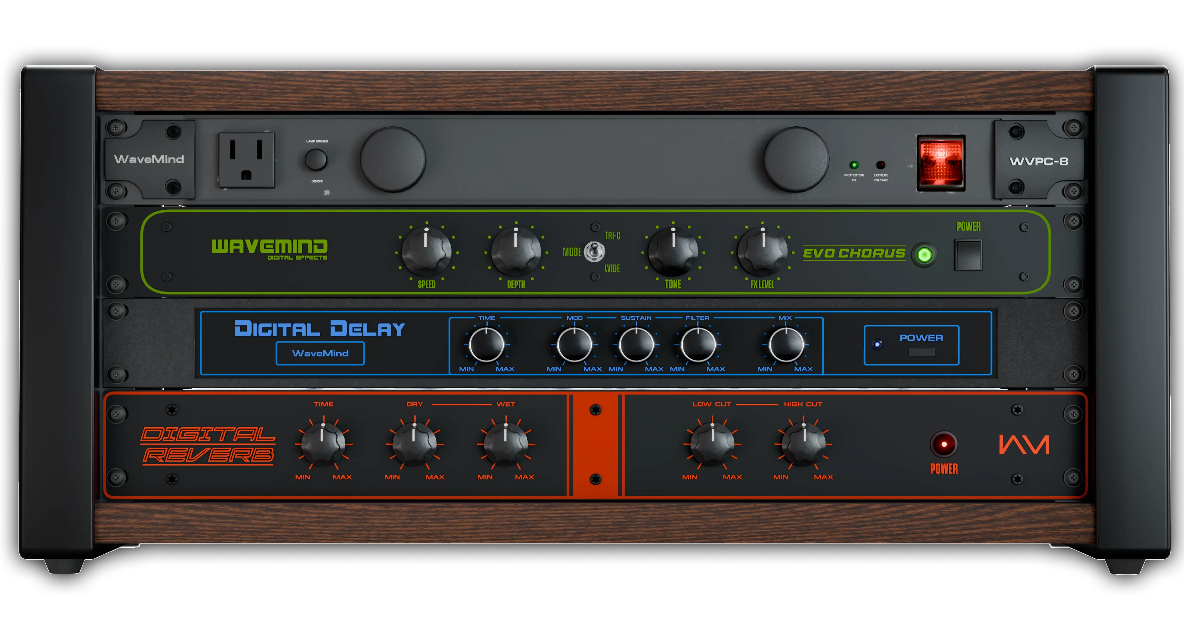 Modulation Rack WaveMind Audio | Specialist in Guitar Software and Plugins