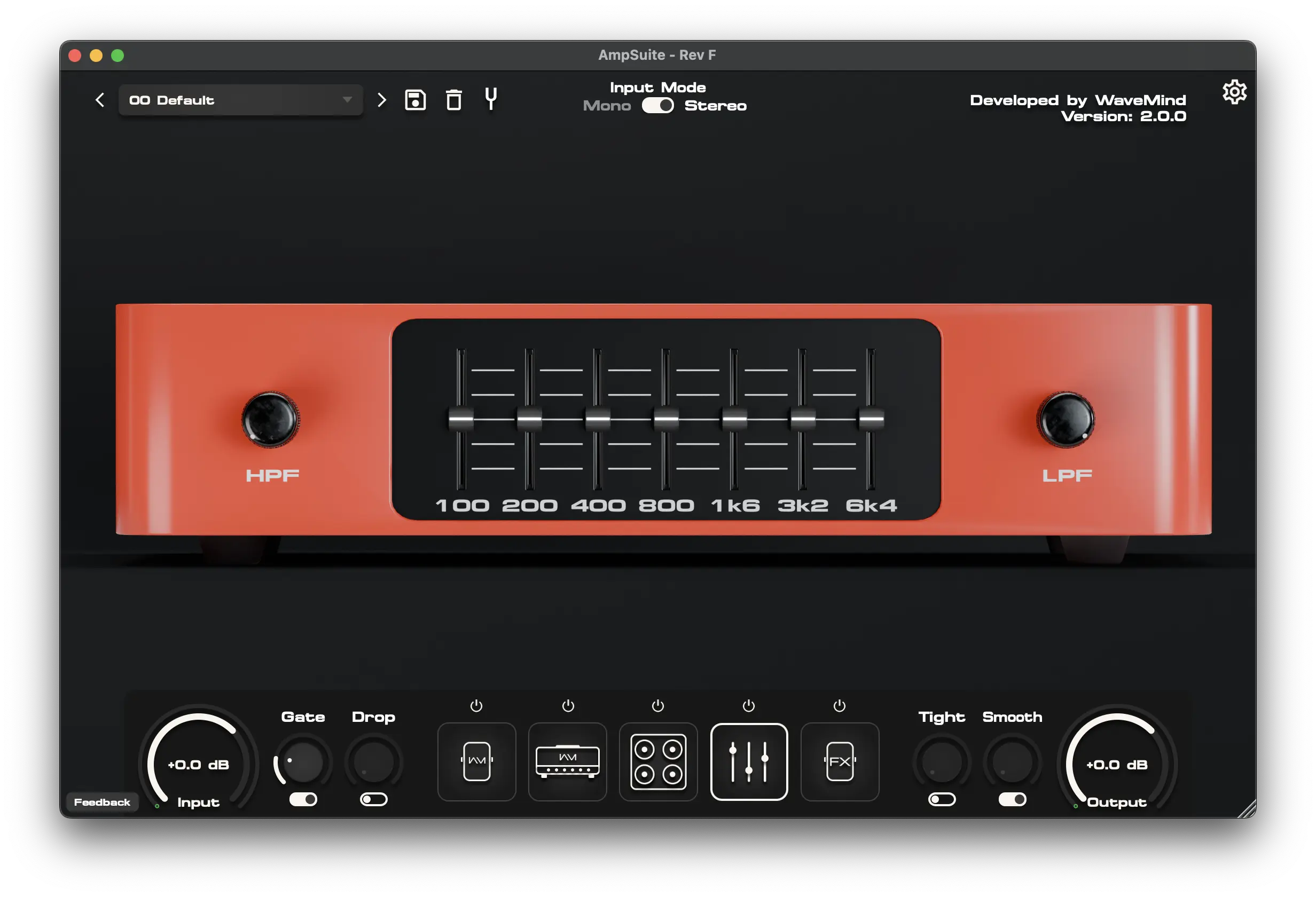 クラシックアンププラグイン Wavemind Amp Suite Rev F v1.0.2 WIN